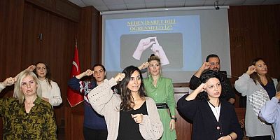 Kartal Belediyesi Personeline İşaret Dili Eğitimi