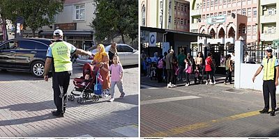 Kartal Belediyesi Zabıta Ekiplerinden Öğrencilere Güvenli Trafik Desteği