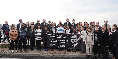 Kartal'da Atatürk Sevgisi Doğayla Buluştu