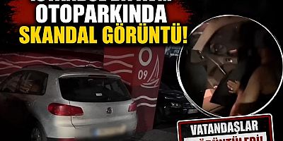 Kartal'da AVM Otoparkında Tepki Çeken Olay: Vatandaşlar Fark Edince Araçla Kaçtılar