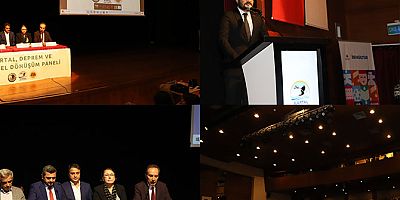 KARTAL’DA, DEPREM VE KENTSEL DÖNÜŞÜM PANELİ GERÇEKLEŞTİRİLDİ