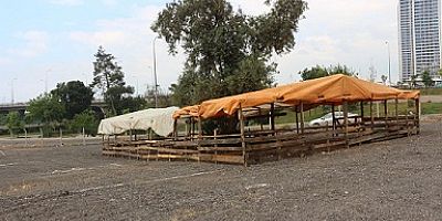 Kartal'da Kurban Satış ve Kesim Alanı Bayrama Hazır