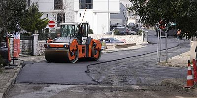 Kartal'da Mahalle Bazlı Asfalt Serim Çalışmaları Devam Ediyor
