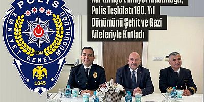 Kartal’da Polis Haftası: Emniyet Müdürlüğü’nden Anlamlı Buluşma