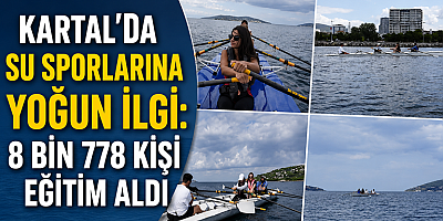KARTAL’DA SU SPORLARINA YOĞUN İLGİ