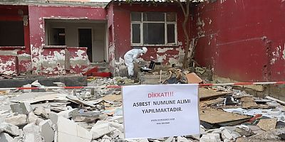 Kartal'da, Yıkım Kararı Alınan Yapılarda Asbest Denetimi