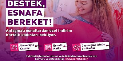 Kartal Esnafından Kadın ve Ailelere Destek