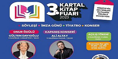 Kartal Kitap Fuarı 3. Kez Kapılarını Açıyor