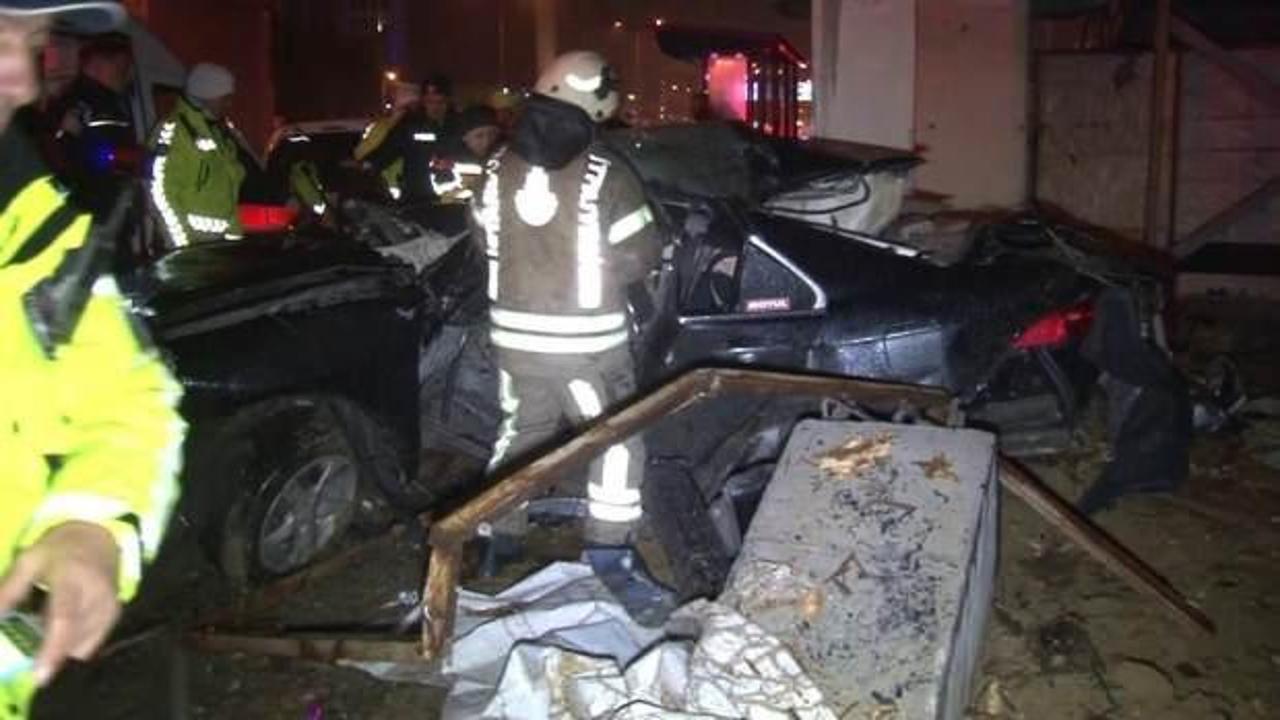 Kartal'da feci kaza: 1 ölü 1 yaralı