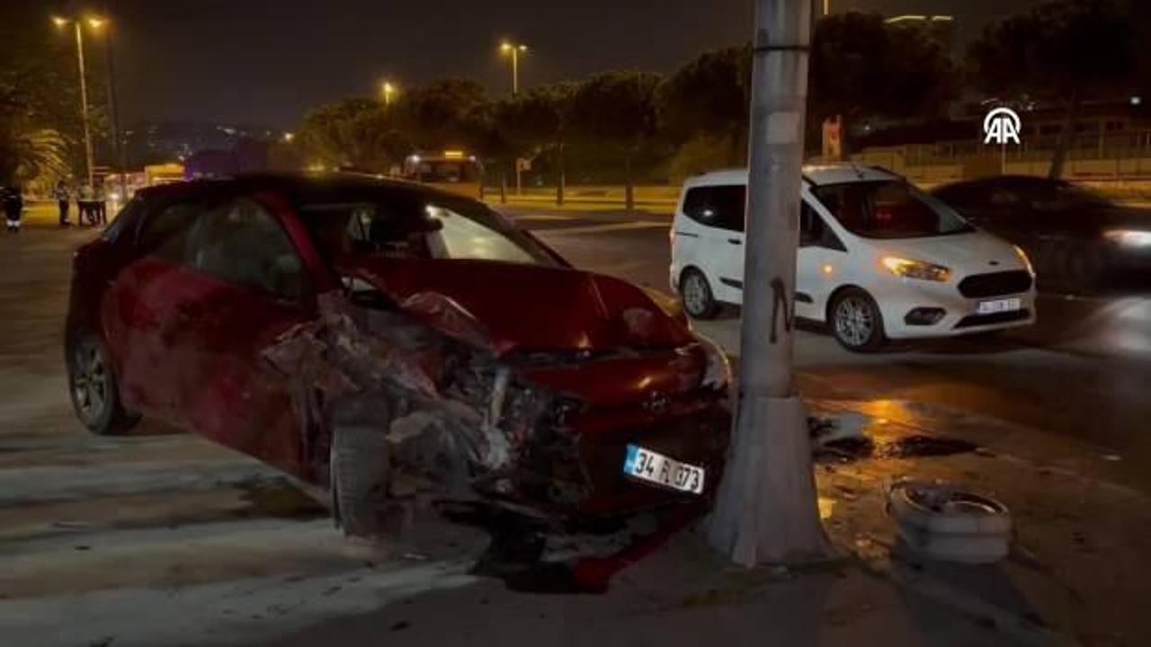 Kartal'da zincirleme kaza: 5 kişi yaralandı