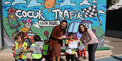 Kartallı Çocuklar Trafik Eğitimini Eğlenerek Öğreniyor
