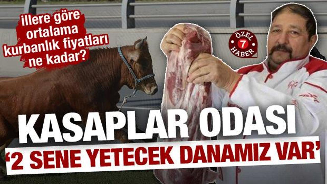 Kasaplar Odası ‘2 sene yetecek danamız var’ diyerek açıkladı! İşte 2024 kurban fiyatları