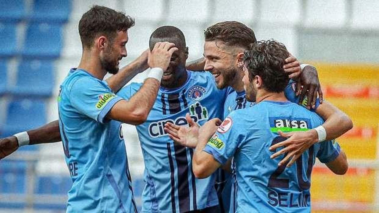 Kasımpaşa 3 golle turladı