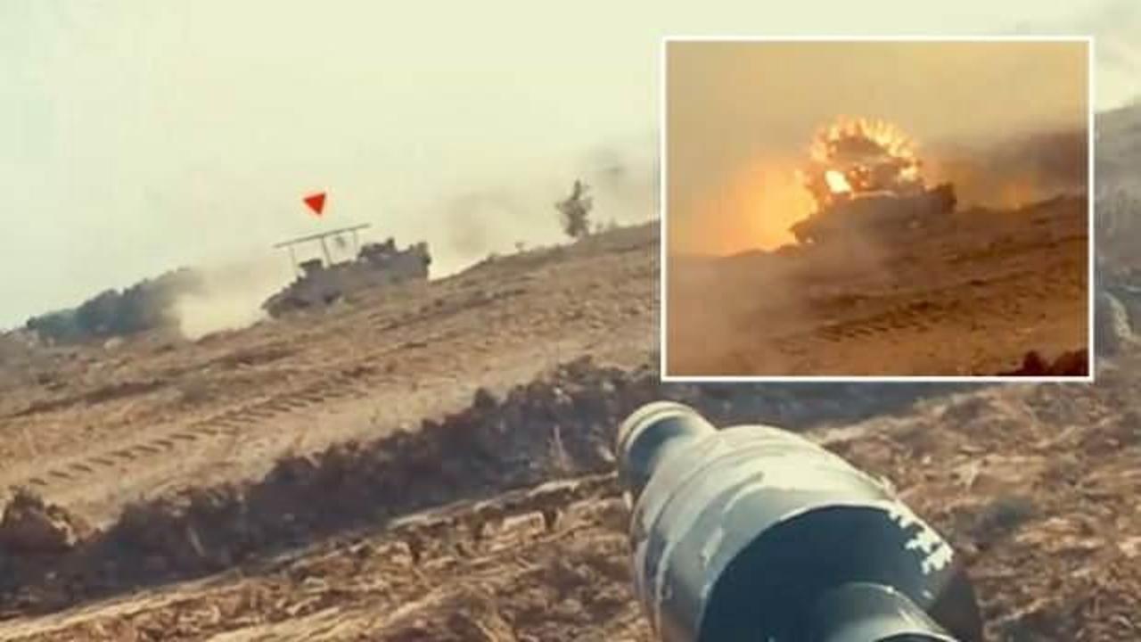 Kassam Tugayları: 10 günde 100 İsrail askeri aracını imha ettik