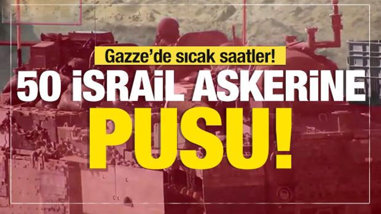 Kassam Tugayları'ndan son dakika açıklama: 50 İsrail askeri hedef alındı!