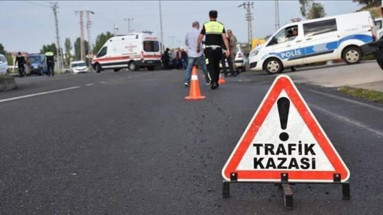 Kavşakta feci kaza: 1 yaralı