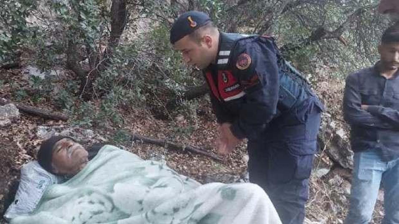 Kaybolan Alzheimer hastası 72 yaşındaki adamı jandarma kurtardı