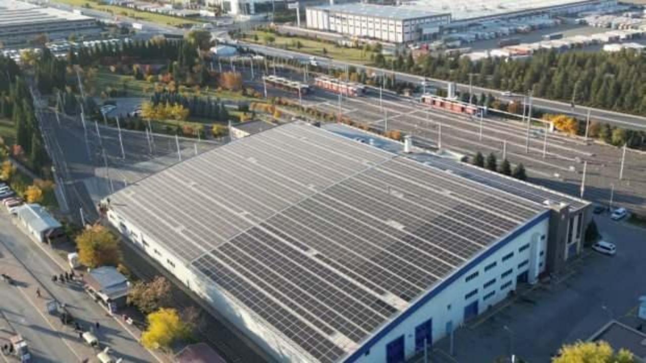 Kayseri'de elektrikli otobüslerin enerjisi GES'le karşılanacak