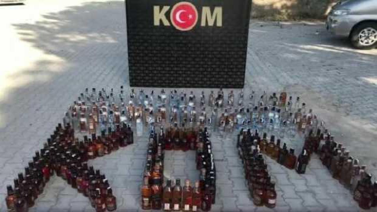 Kayseri'de kaçak sigara ve sahte içki operasyonu: 7 gözaltı