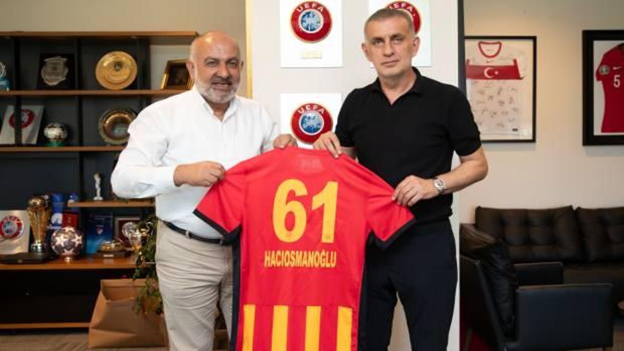 Kayserispor Başkanı Ali Çamlı’dan TFF’ye ziyaret
