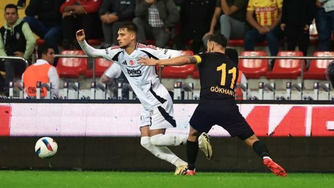 Kayserispor, Beşiktaş engelini aşamıyor