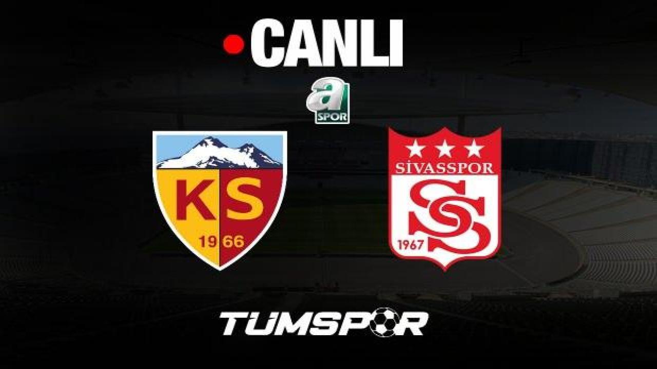Kayserispor Sivasspor maçı canlı izle | A Spor Ziraat Türkiye Kupası finali şifresiz internet yayını