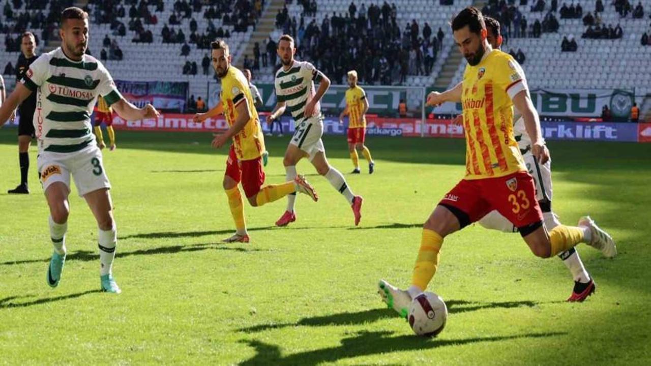 Kayserispor'a bir darbe de Konyaspor'dan!