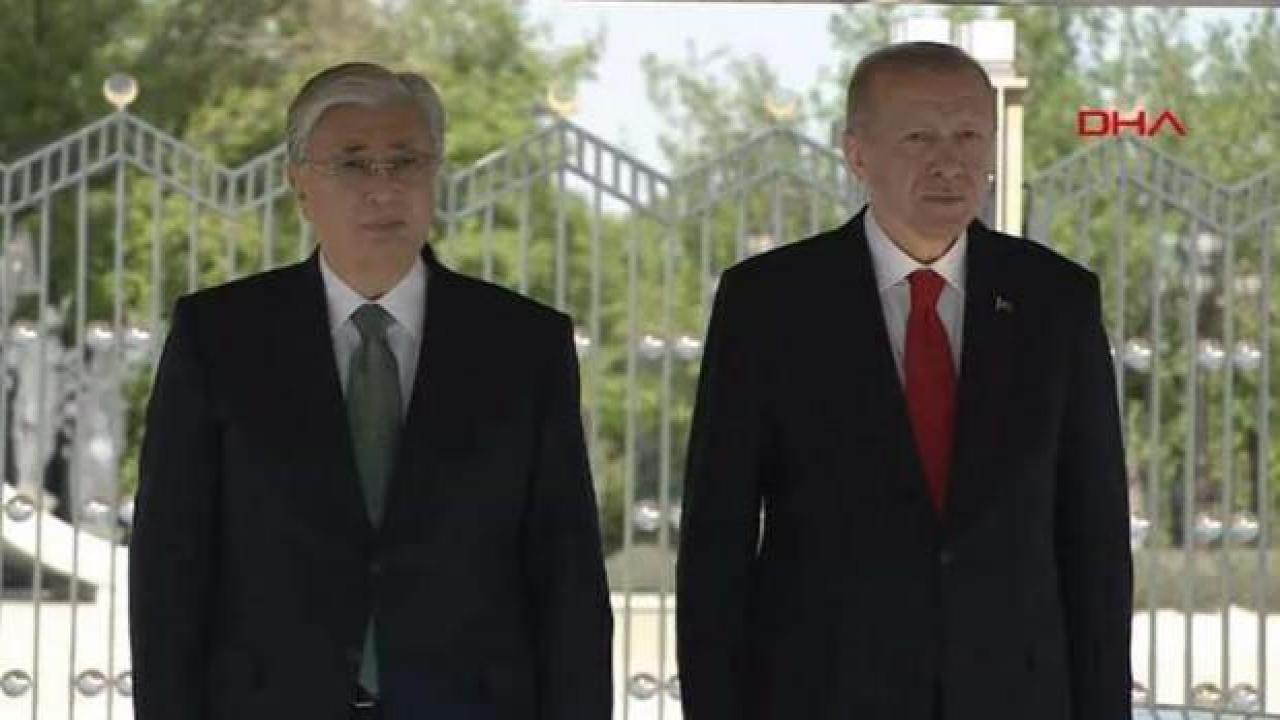 Kazakistan Cumhurbaşkanı Tokayev Ankara'da