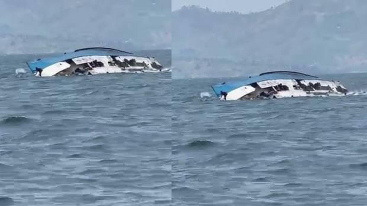 KDC'de yolcu teknesi alabora oldu: 78 ölü