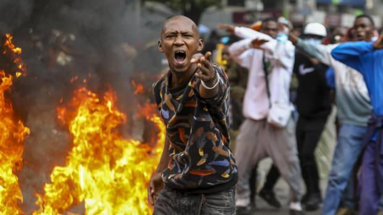 Kenya'da vergi yasası protestosu: 1 ölü, 200 yaralı