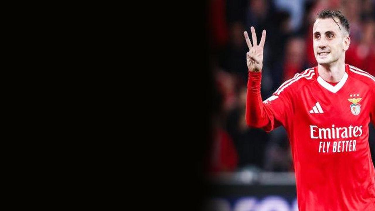 Kerem Aktürkoğlu Portekiz'de en iyi forvet seçildi