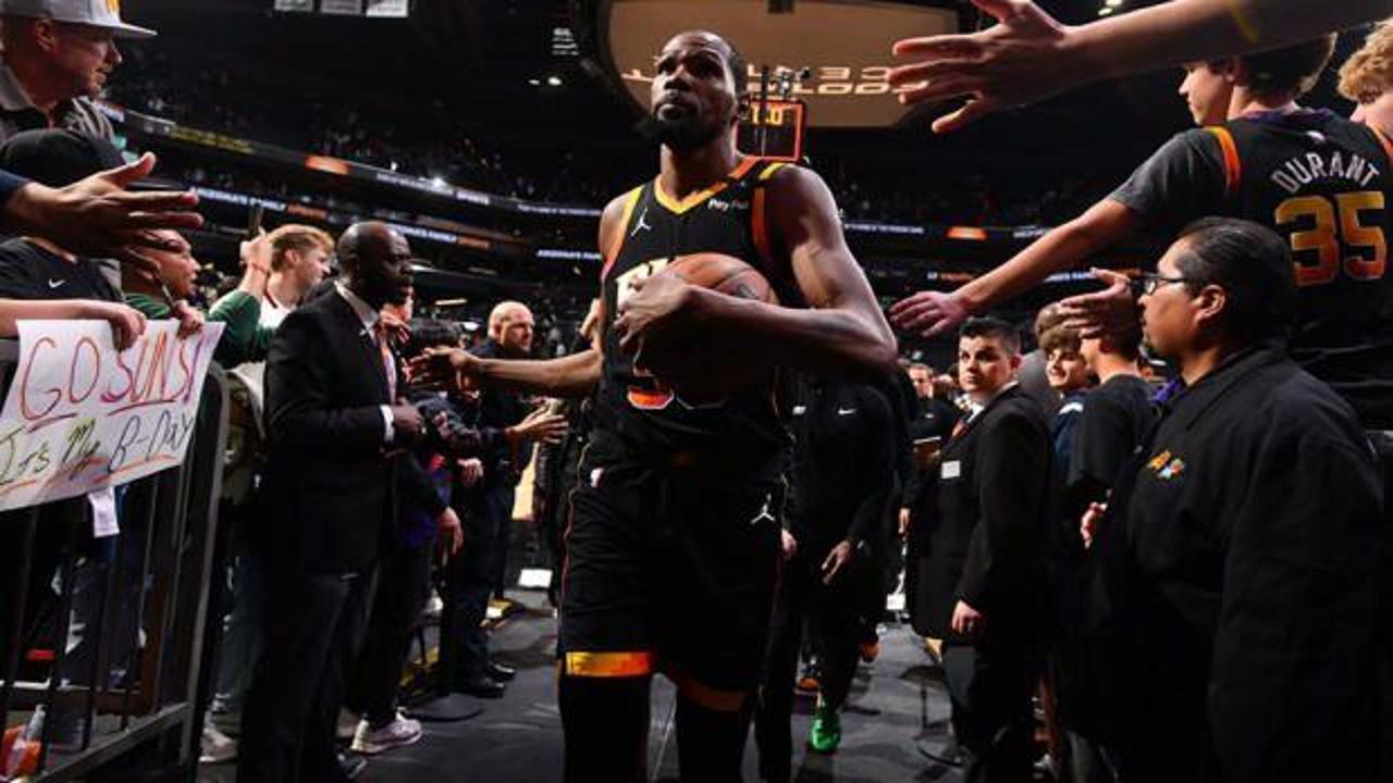 Kevin Durant'tan NBA'de 30 bin sayı rekoru