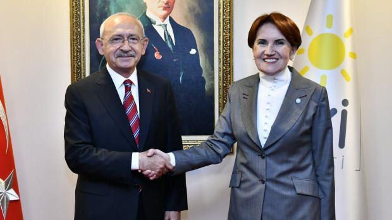 Kılıçdaroğlu Akşener ile görüştü