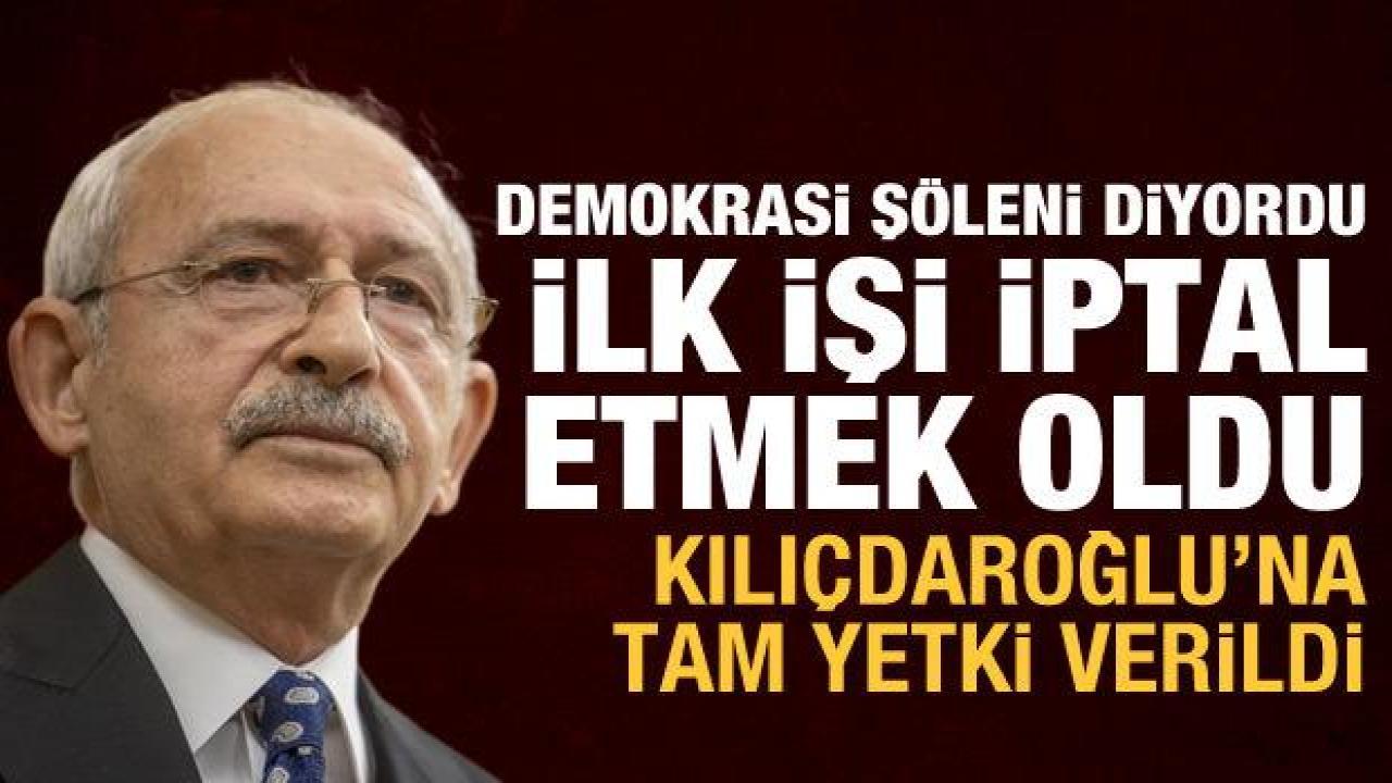 Kılıçdaroğlu tam yetki aldı: Ön seçim yok, tüm listeyi kendisi hazırlayacak