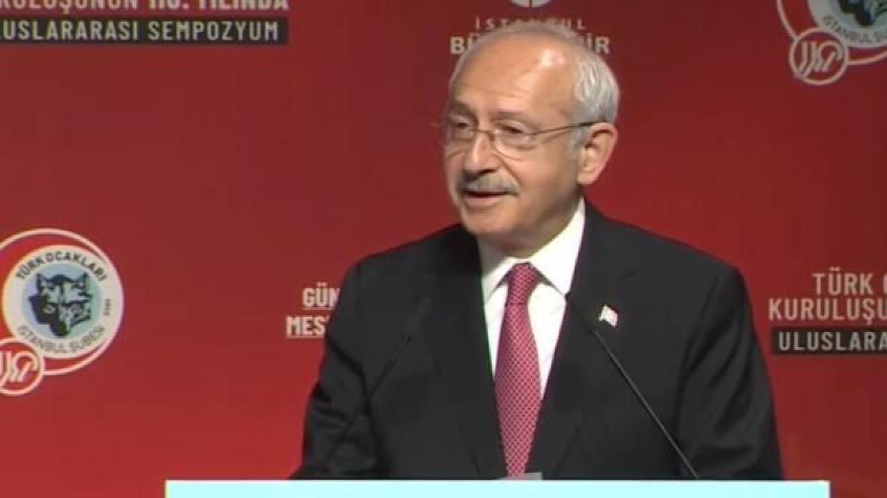 Kılıçdaroğlu, Türk Ocakları’nın İslam dünyası sempozyumunda Karl Marx'tan örnek verdi!