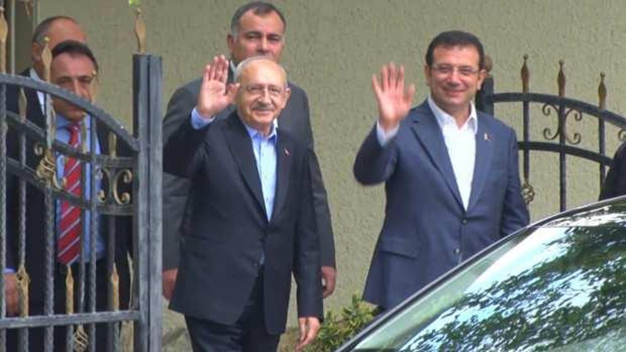 Kılıçdaroğlu ve İmamoğlu görüştü