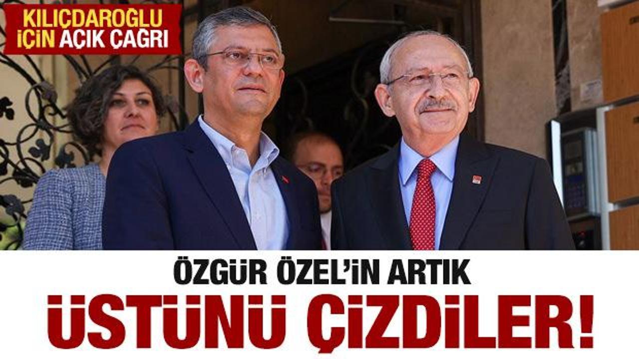 Kılıçdaroğlu'na adaylık çağrısı! Özgür Özel'in üstünü çizdiler