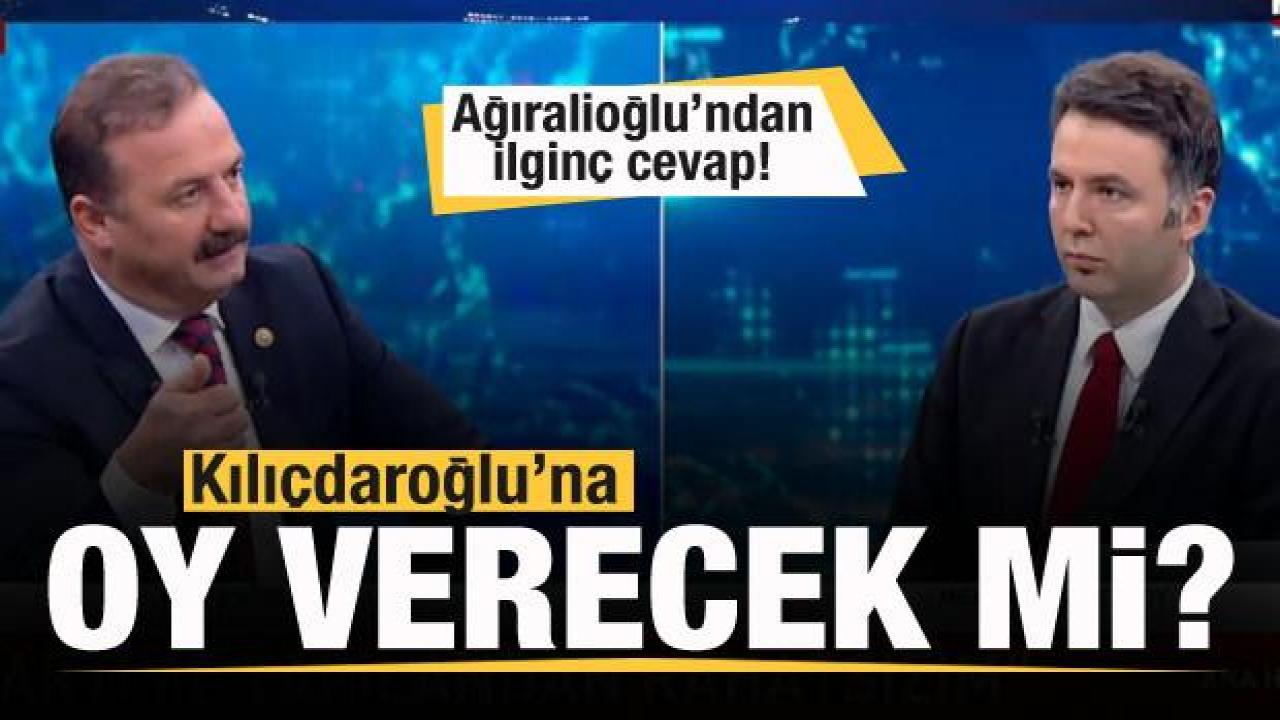 Kılıçdaroğlu'na oy verecek mi? İYİ Partili Yavuz Ağıralioğlu cevapladı