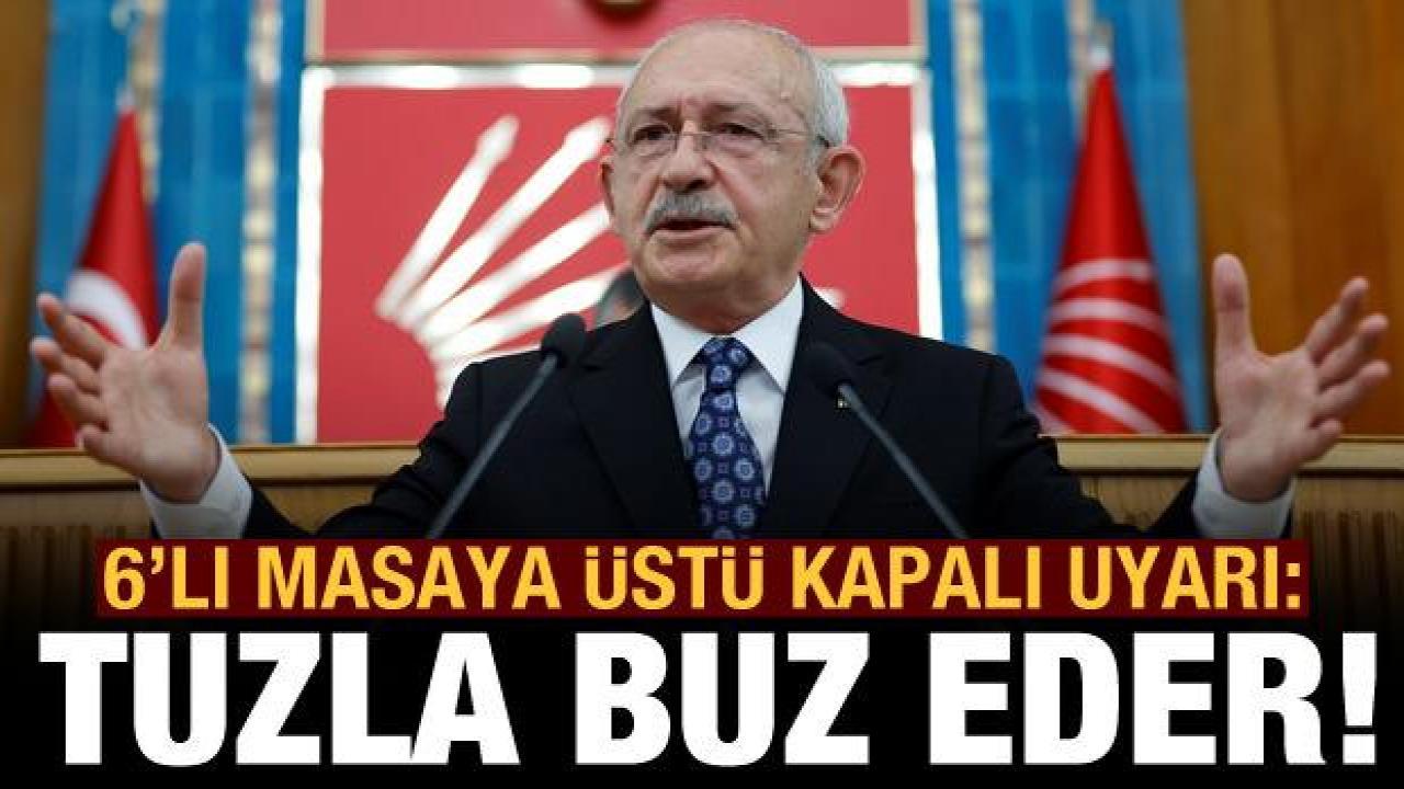 Kılıçdaroğlu'ndan 6'lı masaya üstü kapalı uyarı: Farklı konuşursak güven tuzla buz olur