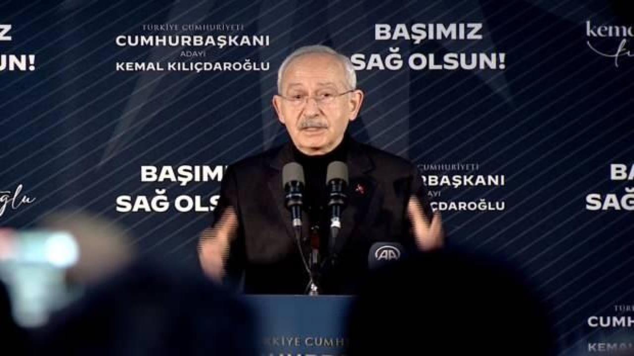 Kılıçdaroğlu'ndan Hatay'da açıklamalar