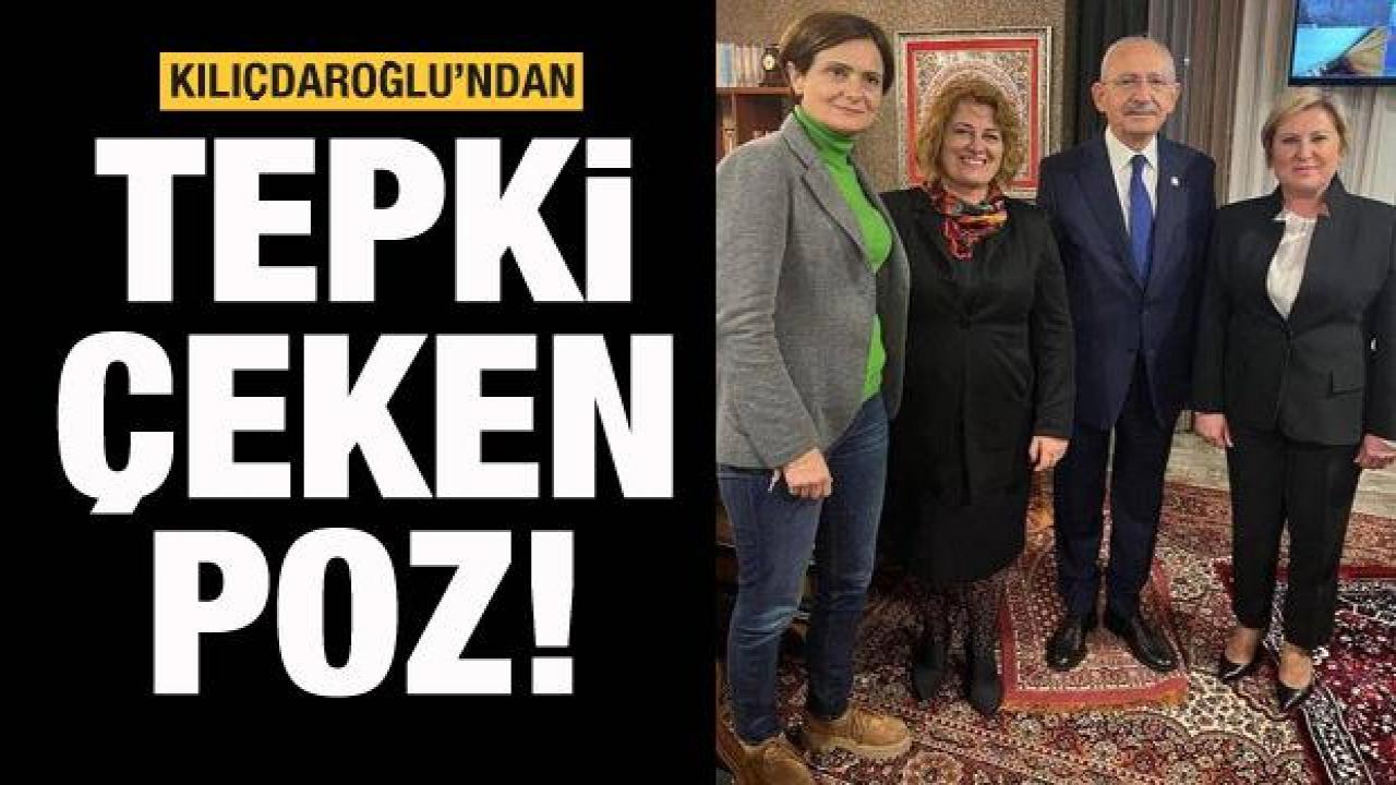 Kılıçdaroğlu'ndan tepki çeken poz! Sosyal medyada gündem oldu