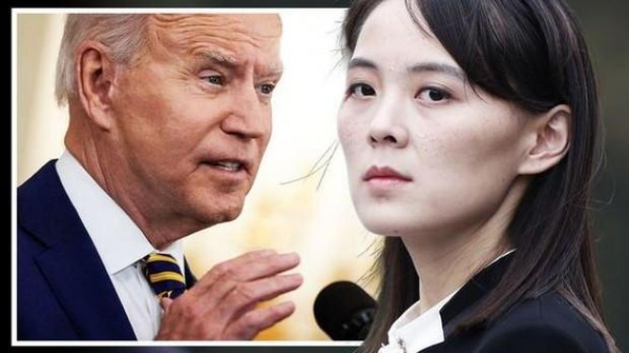 Kim'in kardeşi Biden'a ağır hakaret etti