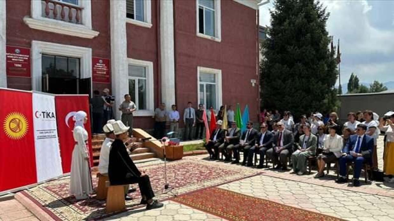 Kırgızistan Talas Devlet Üniversitesinde Türkçe sınıfı açıldı