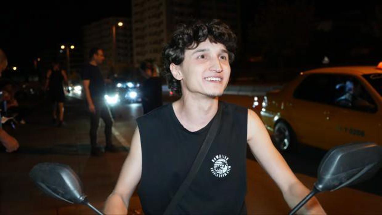Kırıkkale'de kasksız sürücüden ilginç tepki: Ceza kesilince gülme krizine girdi