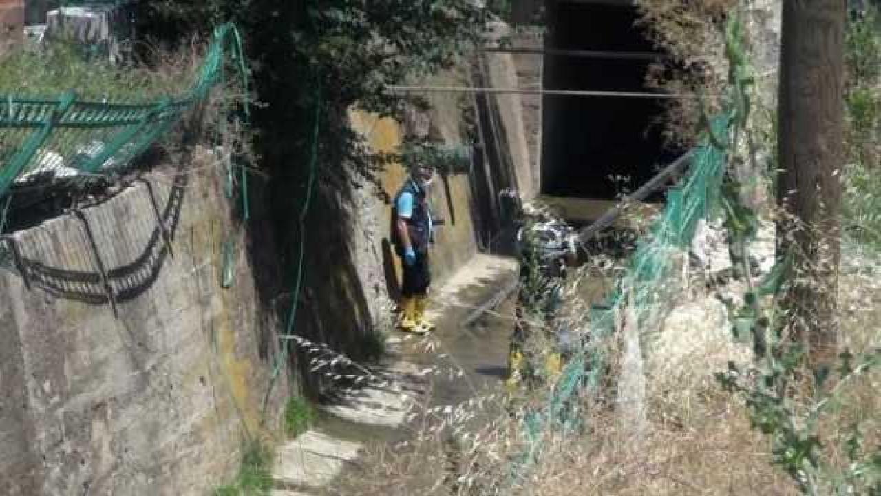 Kırıkkale'de su kanalından ceset çıktı