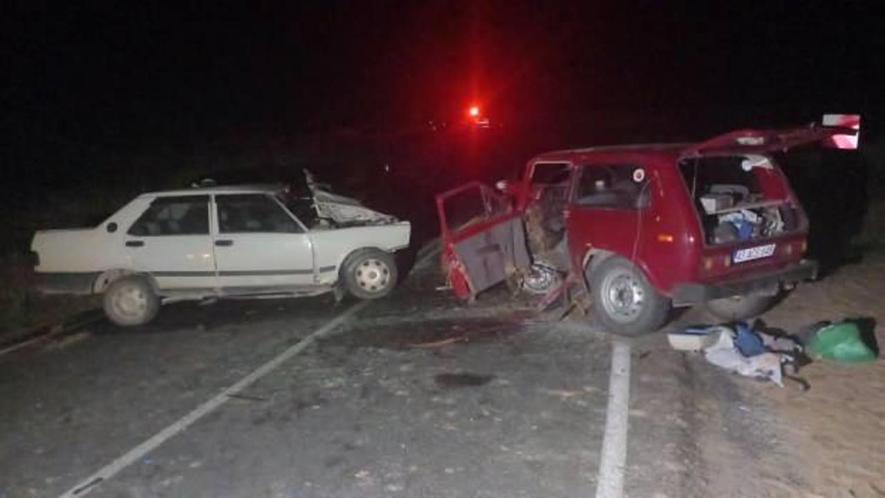 Kırklareli’de otomobil ile cip çarpıştı: 2 ölü