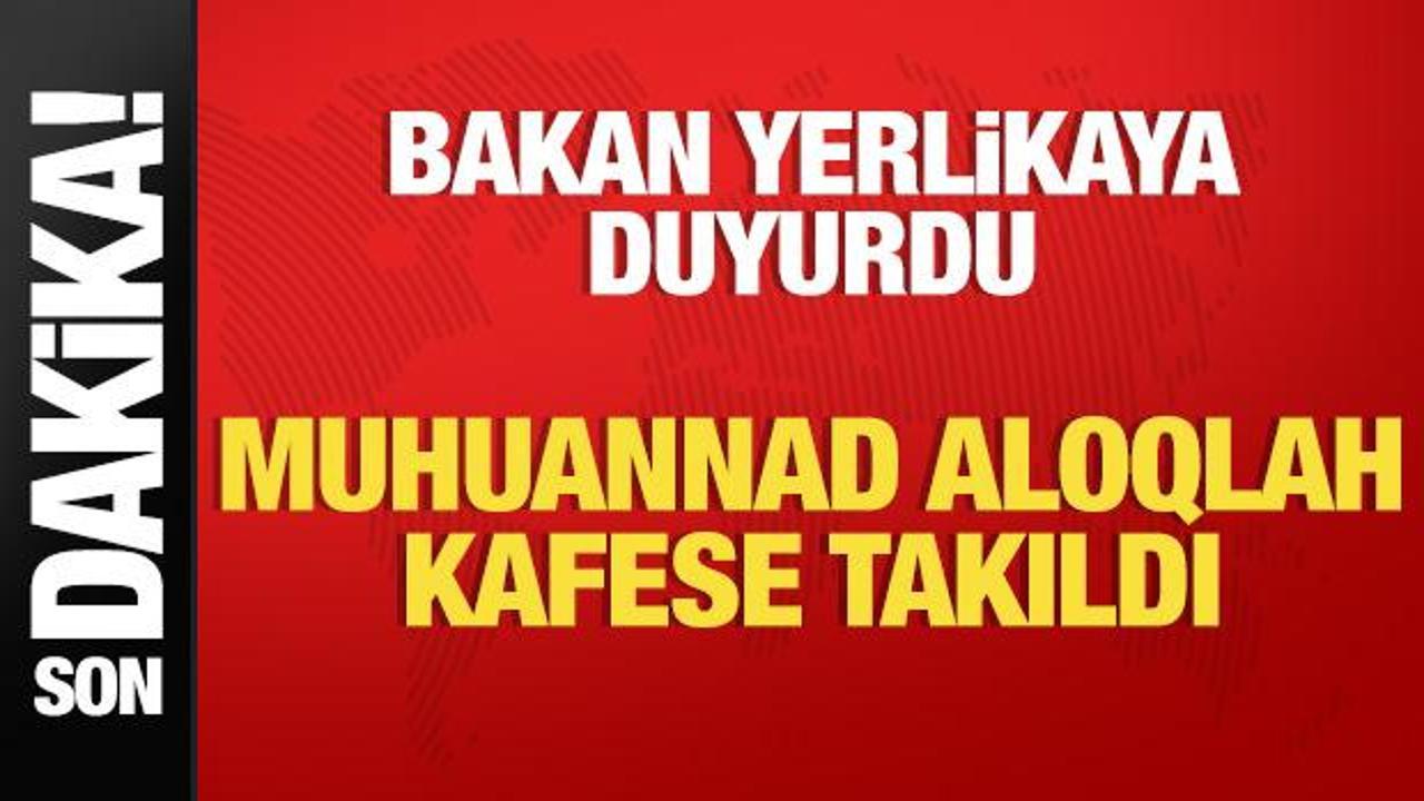 Kırmızı Bülten'le aranan Muhuannad Aloqlah yakalandı