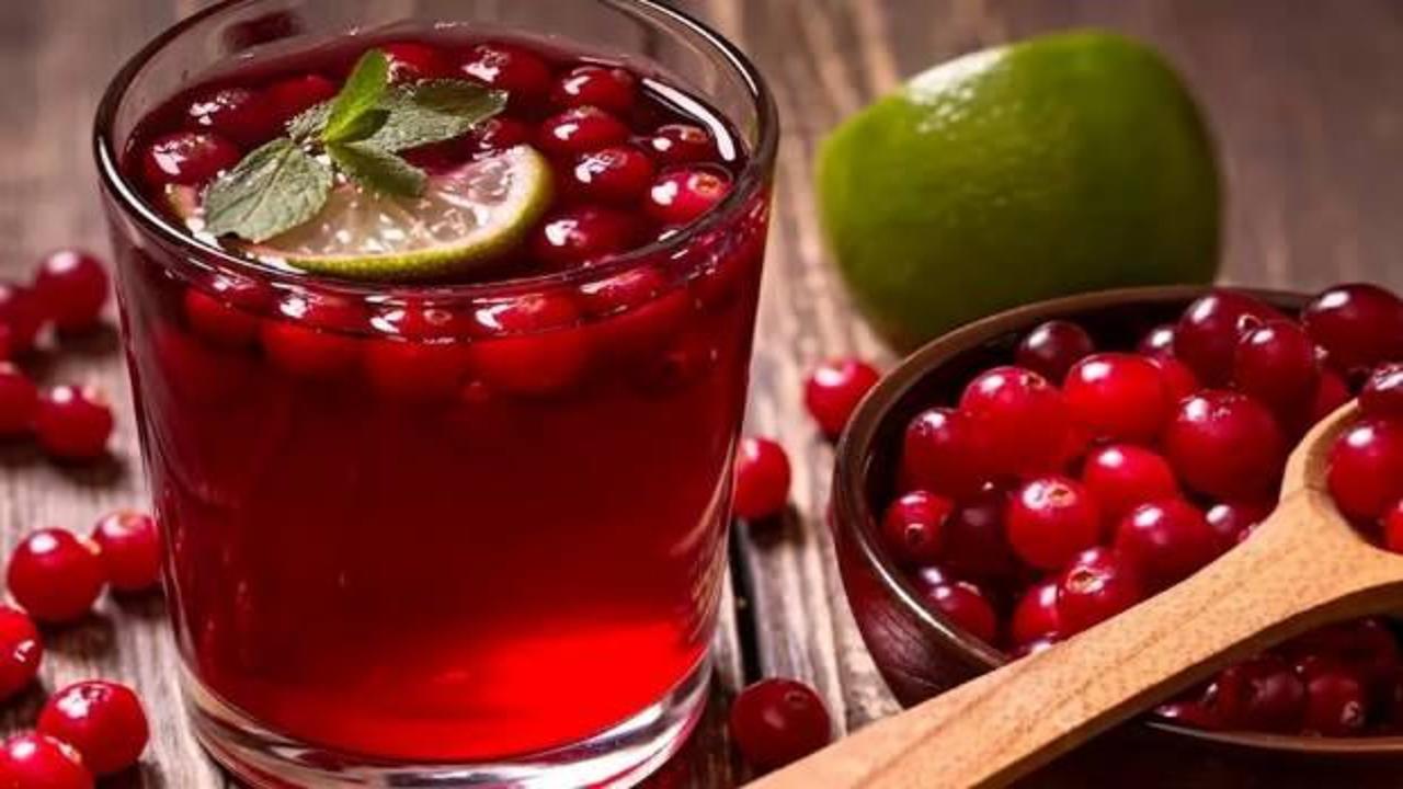Kırmızı mücevher: Kızılcık! Hastalıkların önüne geçip enfeksiyonları temizliyor