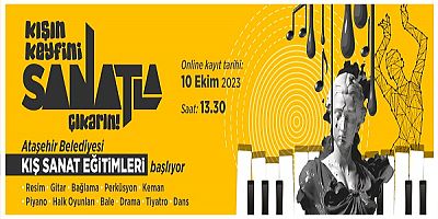 KIŞ SANAT OKULLARI İÇİN KAYITLAR 10 EKİM'DE BAŞLIYOR