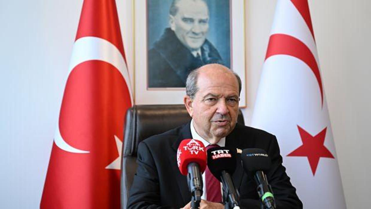 KKTC Cumhurbaşkanı Tatar'dan İsrail uyarısı: Kıbrıs da artık bir hedef!